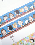 MT Masking Tape | Peanuts Gang " Let's Chat" (Dark Blue) | MTPNUT01