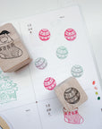 Catdoo Designs | Holiday Ornament Rubber Stamp
