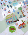 COZYCA | One Day in Town Sticker Sheet | 22-983