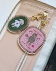 Kuboandlucy x Dana Ate Oatmeal | Matcha Latte Dog Acrylic Keychain