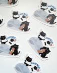 Moonaries Illo x Kuboandlucy Stationery Co | Chicago Vinyl Sticker