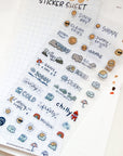 BoBo Design Studio | Skies 0.1 Clear Sticker Sheet