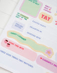 Kwohtation | Daily Delights Journaling Stickers