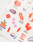 Kwohtation | Lunar New Year Clear Stickers