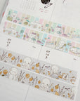 The Coffee Monsterz Co | Lavender and Lemon Washi Tape | JUNE PRE ORDER