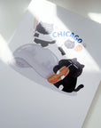 Kuboandlucy Stationery Co x Moonaries Illo | Standard TN Sticker Release Book | Chicago