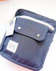 Leyl Handmade | Large Vertical Journaling Pouch | Classic Black