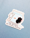 Moonaries Illo | Not Anti Social Just Socially Selective Vinyl Sticker