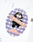 Creator Circus | Black Cat Carrying Bread Vinyl Sticker | CS37398