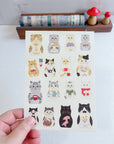 4Legs | Cat Portraits Sticker Sheet