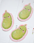 Kuboandlucy Stationery Co | Emotional Support Pickle Matte Vinyl Sticker