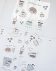 Kuboandlucy Stationery Co | Coffeeholic Sticker Sheet