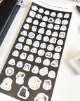 Kuboandlucy Stationery Co | Tiny Ghost Sticker Sheet