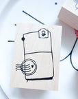 Grumpy Nook | TN and Postmark Rubber Stamp