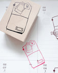 Grumpy Nook | TN and Photo Rubber Stamp