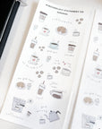 Kuboandlucy Stationery Co | Coffeeholic Sticker Sheet