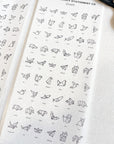 Kuboandlucy Stationery Co | Tiny Animal Origami Sticker Sheet