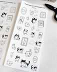Kuboandlucy Stationery Co | Caturday Sticker Sheet