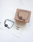 Catdoo Designs | The Cup Label Rubber Stamp