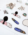 Catdoo | My Daily Life Transparent Sticker Sheet