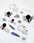 Catdoo | My Daily Life Transparent Sticker Sheet