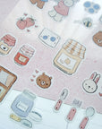 Dana ate Oatmeal | Jam Jar Sticker Sheet