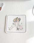 Kuboandlucy x Dana Ate Oatmeal | Veggie Bouquet Sticker Die Cut