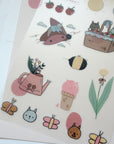 Kuboandlucy x Dana Ate Oatmeal Four Seasons Sticker Sheet