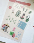 Kuboandlucy x Dana Ate Oatmeal Four Seasons Sticker Sheet