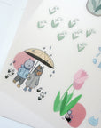 Kuboandlucy x Dana Ate Oatmeal Four Seasons Sticker Sheet