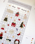 Kuboandlucy Stationery Co | Merry Meowmas Sticker Sheet
