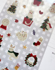 Kuboandlucy Stationery Co | Merry Meowmas Sticker Sheet