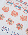 Papier Platz | Obiwan Mart Collection Sticker | Supermarket Seal | 52-050