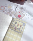 Kuboandlucy Stationery Co | Sticker Release Book | Hobonichi Weeks Size | Veggie Party