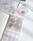 Kuboandlucy Stationery Co | Sticker Release Book | Hobonichi Weeks Size | Cinnamon Pool Party