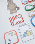 Papier Platz | Nico Recipe Sticky Notes | Animals | 60-023
