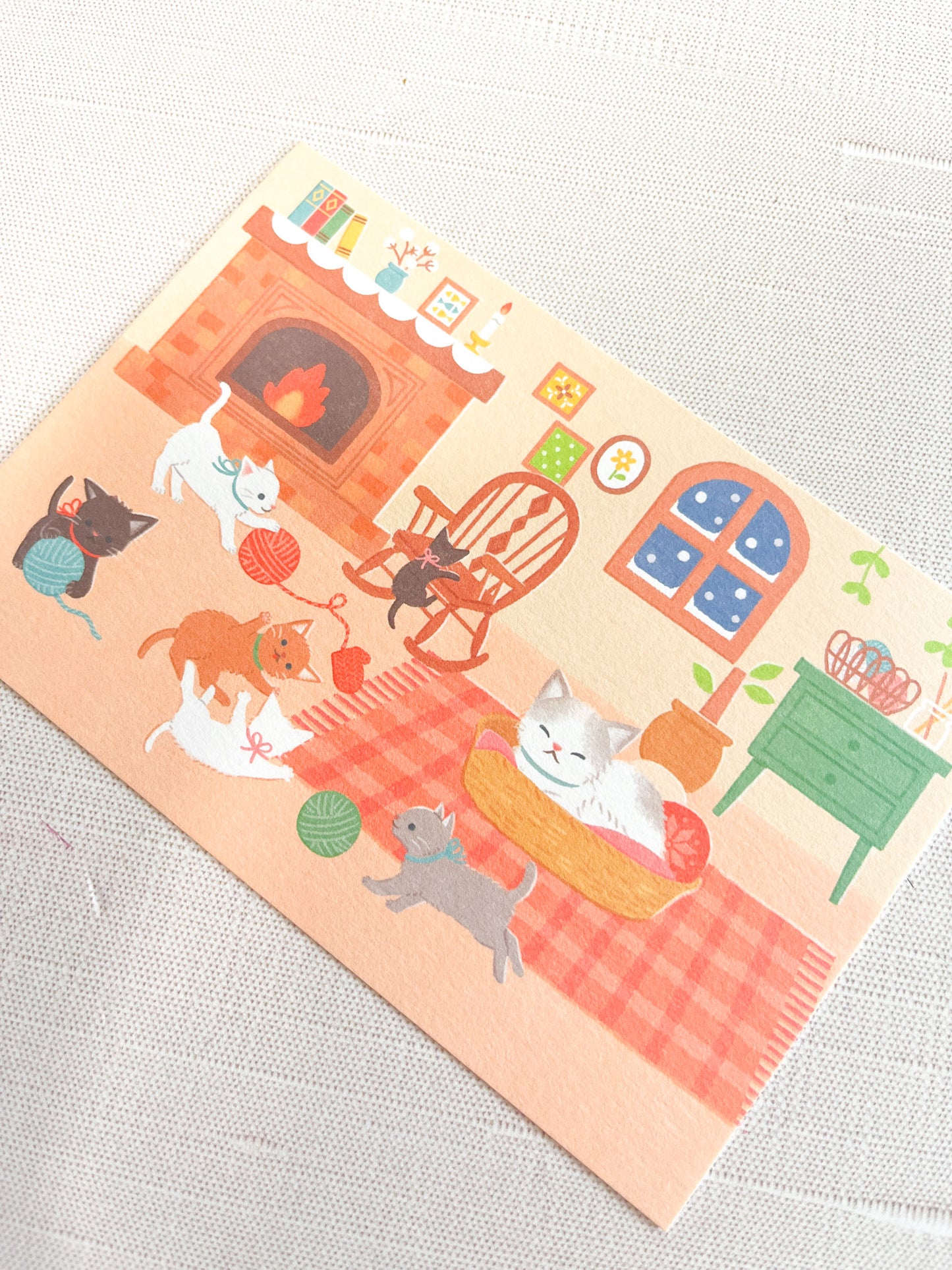 Living Room Postcard | 4922813