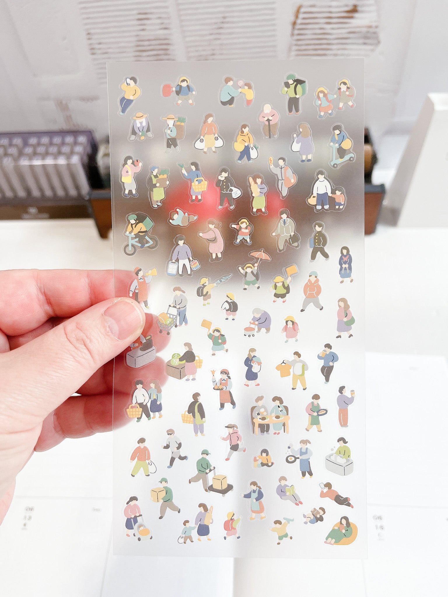 Mind Wave - Today is Another Day Sticker - Evening Mind Wave - Today is Another Day Sticker - Evening
