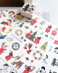 4Legs | Mushroom Cat Merry Christmas Sticker Sheet