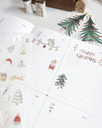 Christmas Elements Washi Sticker Sheet