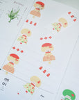 World Craft x Mizutama | Omurice-chan Washi Tape | MZ-MT-005