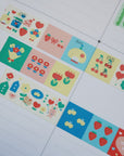 World Craft x Mizutama | Exciting Pattern Washi Tape | MZ-MT-008