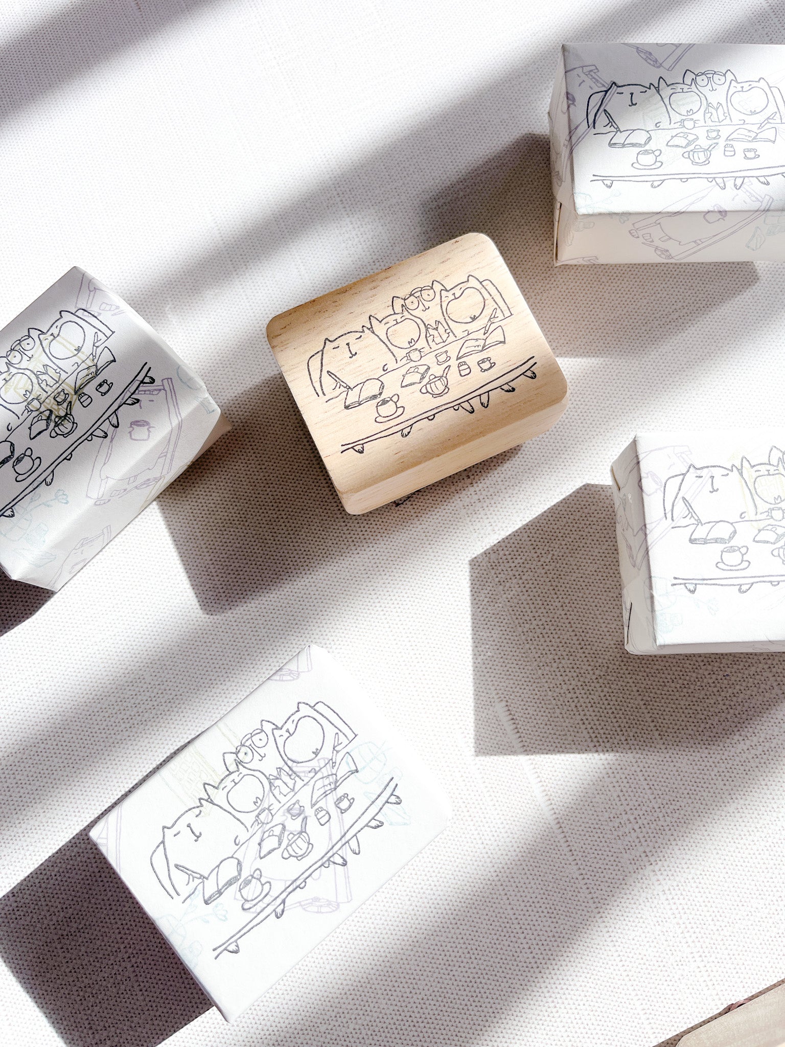 Catdoo Designs | 4 Besties Rubber Stamp