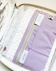 Leyl Handmade | Large A5 Thick Journaling Case | Lavender
