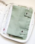 Leyl Handmade | Large A5 Thick Journaling Case | Boho Green