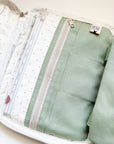 Leyl Handmade | Large A5 Thick Journaling Case | Boho Green