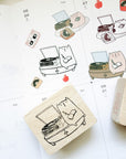 Catdoo Designs | Music Inspires Me Rubber Stamp