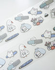 Catdoo | I Heart Fountain Pen Kiss Cut P.E.T Tape