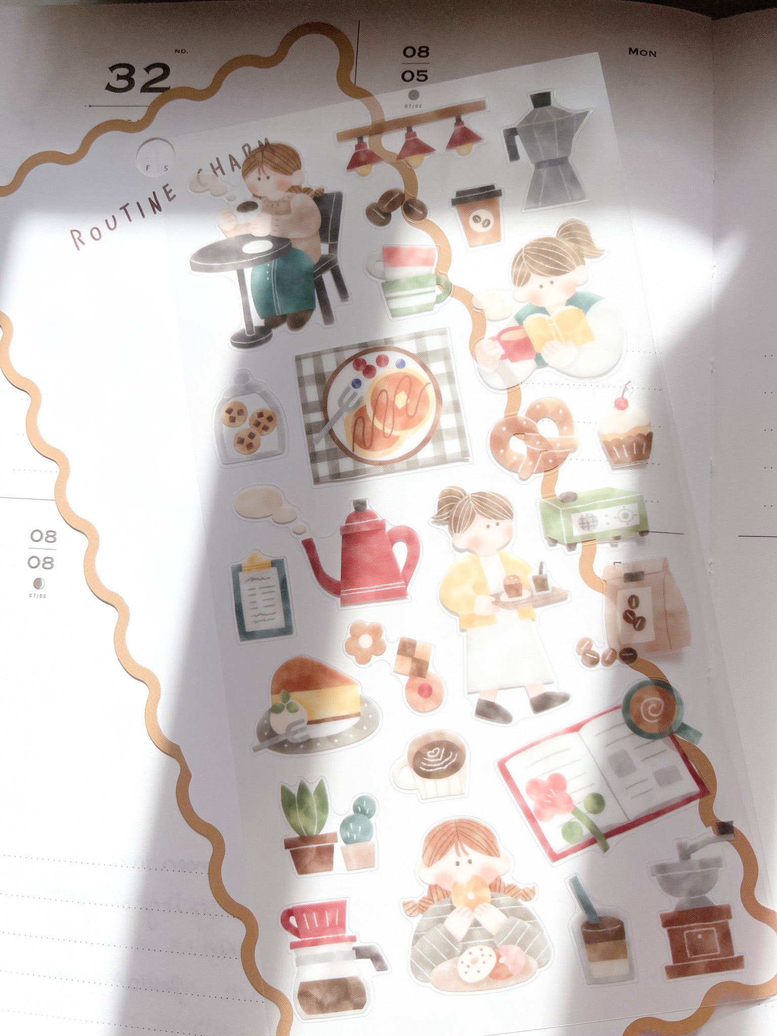 Mind Wave | Routine Charm | Cafe | 82186