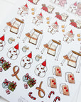 Catdoo | Snow Meow Washi Sticker Sheet